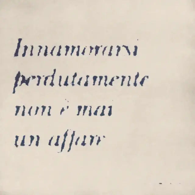 Cover Innamorarsi perdutamente non è mai un affare